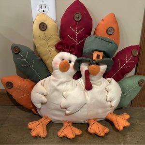 Thanksgiving turkey pillow